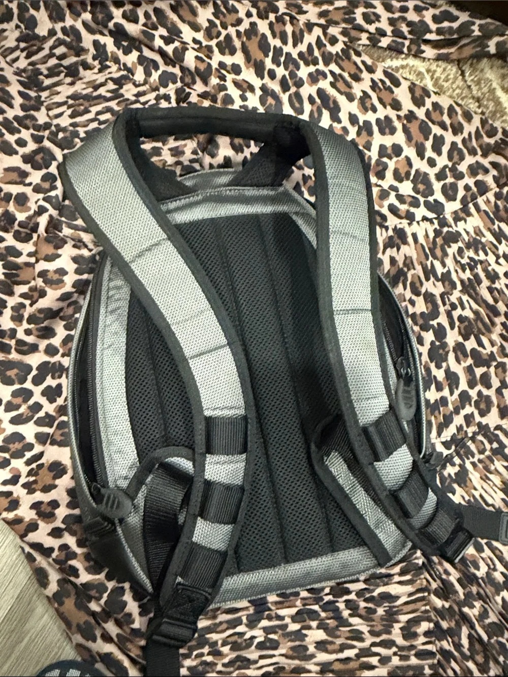 Tumi Gray and Black Men’s Backpack